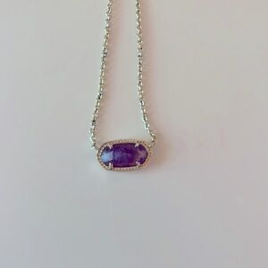 Purple Kendra Scott necklace